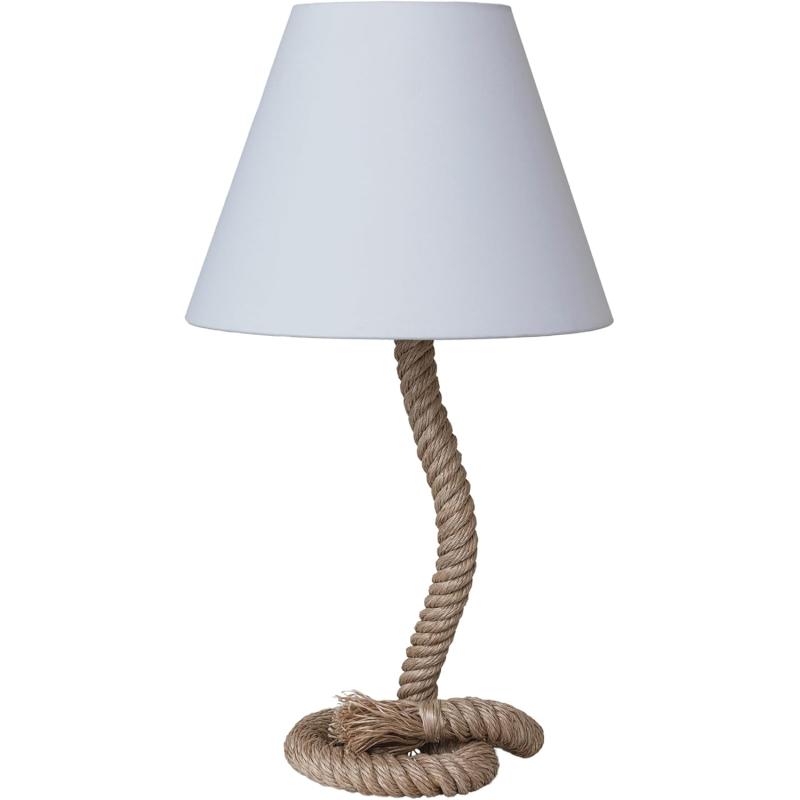 Creative CoOp Rope Indoor and Outdoor Table Lamp BrownTable Lamp
