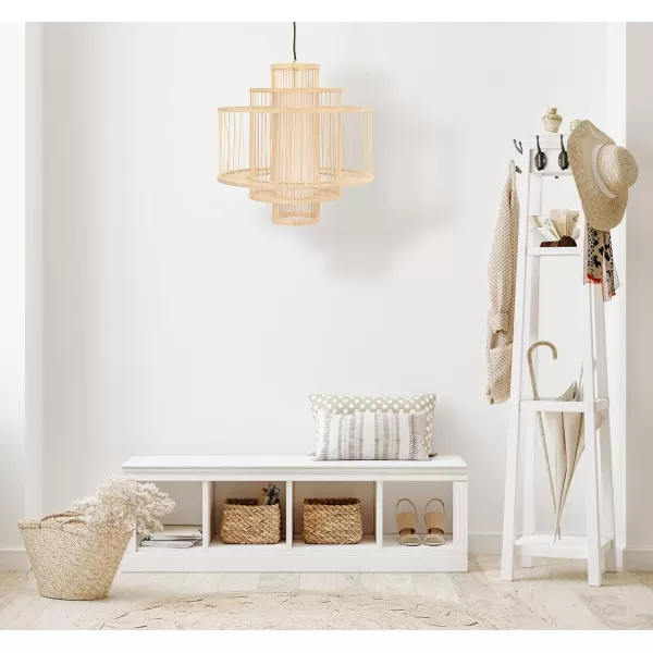 Creative CoOp 195 Inch Bamboo Pendant NaturalNatural