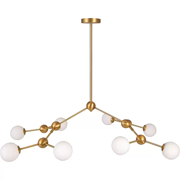 Creative CoOp EC0487 Sputnik Sphere Chandelier 8Light Large