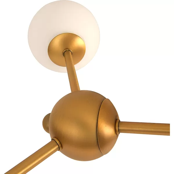 Creative CoOp EC0487 Sputnik Sphere Chandelier 8Light Large