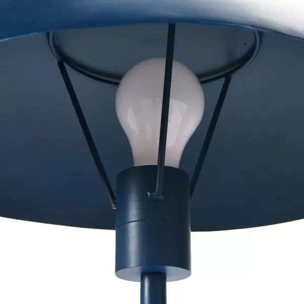 Creative CoOp EC0739 Modern Metal Tripod Blue Table LampBlue