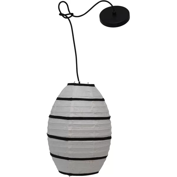 Creative CoOp Handmade Paper Pendant Lantern Lamp Set of 2 Dcor Multicolored 2