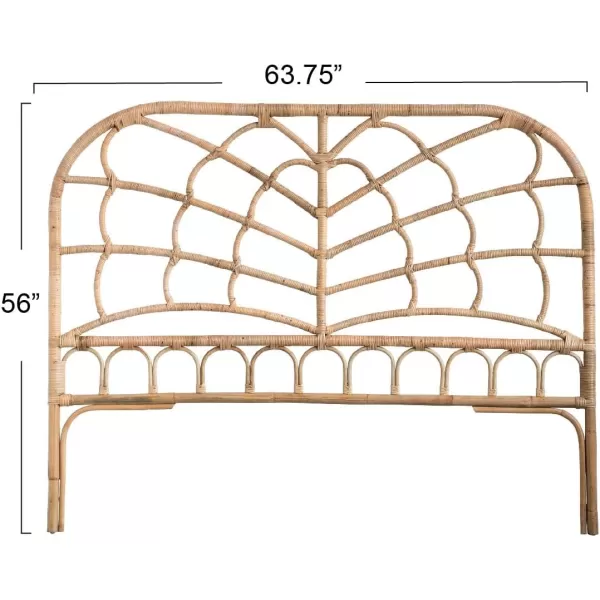 Creative CoOp King Rattan HeadboardNatural