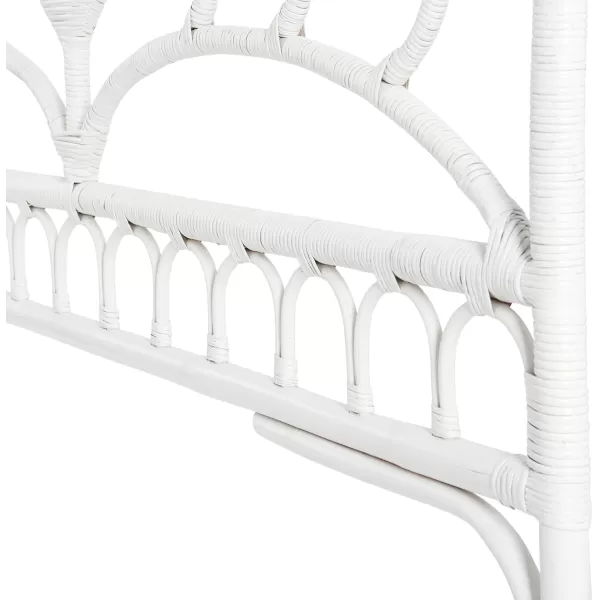 Creative CoOp King Rattan HeadboardWhite