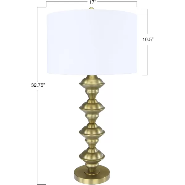 Creative CoOp Metal Candlestick Electroplating Finish Table Lamp GoldGold