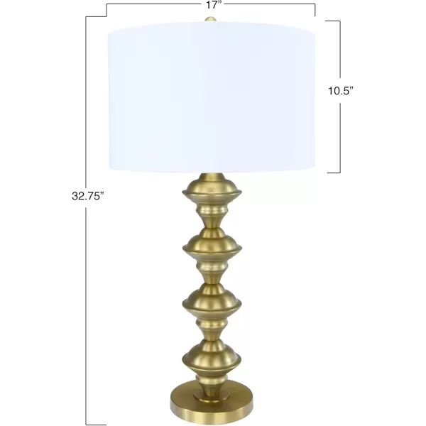Creative CoOp Metal Candlestick Electroplating Finish Table Lamp GoldGold