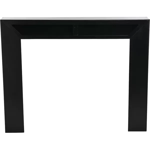 Creative CoOp Modern Fireplace Mantel WhiteBlack