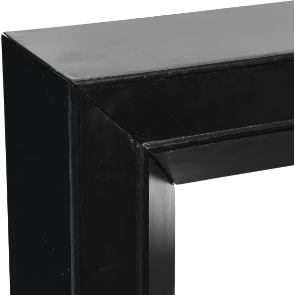 Creative CoOp Modern Fireplace Mantel WhiteBlack