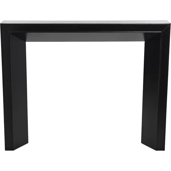 Creative CoOp Modern Fireplace Mantel WhiteBlack