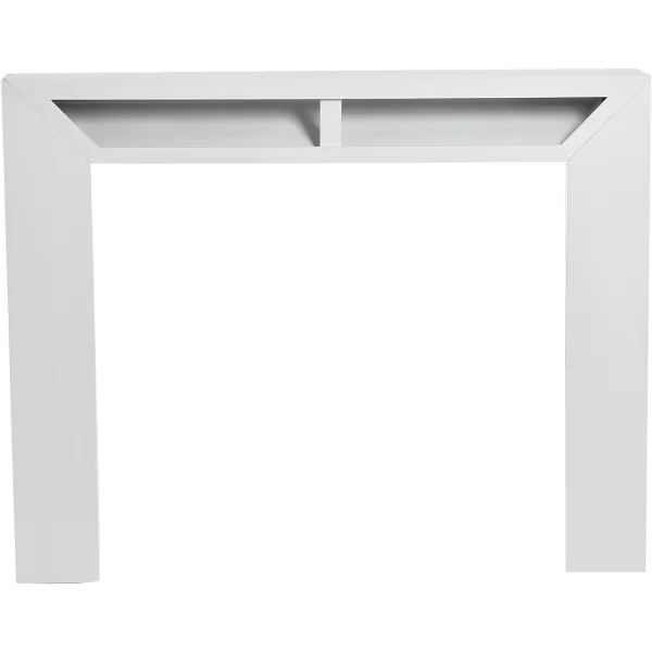 Creative CoOp Modern Fireplace Mantel WhiteWhite