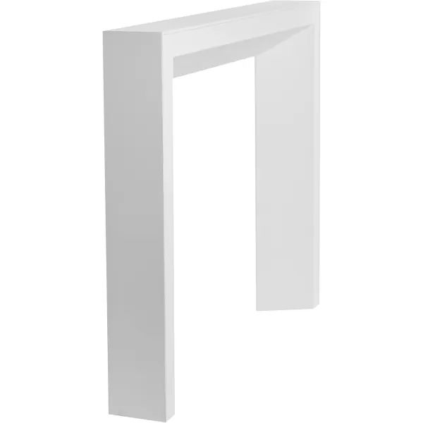 Creative CoOp Modern Fireplace Mantel WhiteWhite