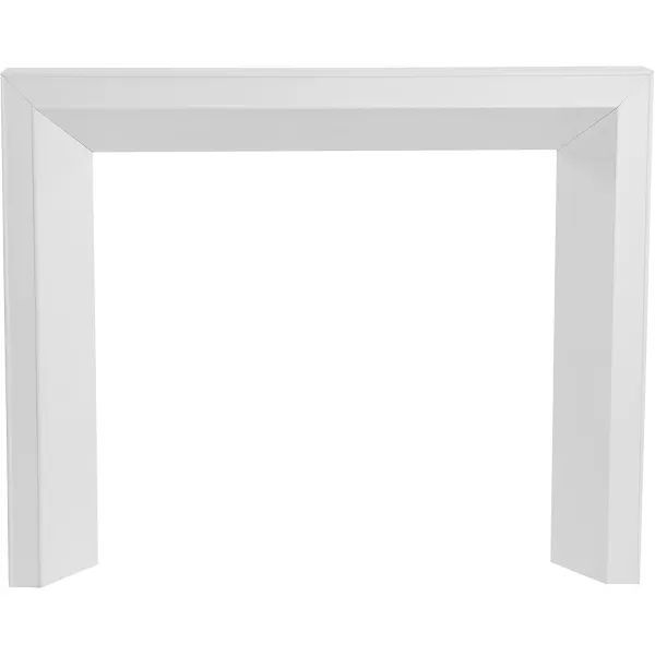 Creative CoOp Modern Fireplace Mantel WhiteWhite