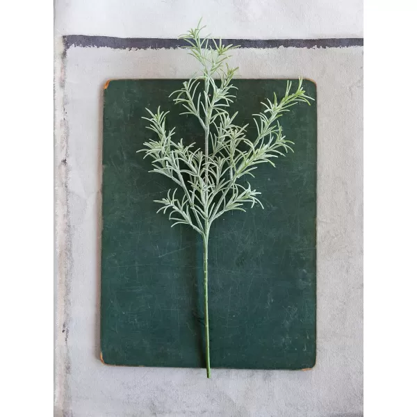 Creative CoOp Rosemary Stem Faux Botanical Green