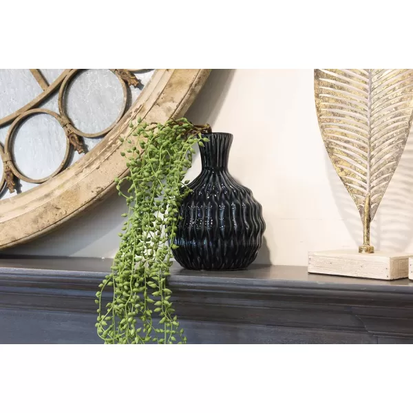 Creative CoOp String of Pearl Pick Faux Botanical Green