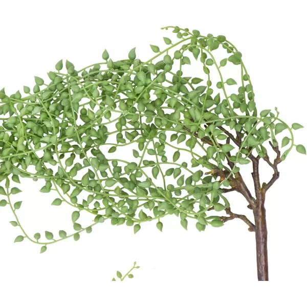 Creative CoOp String of Pearl Pick Faux Botanical Green