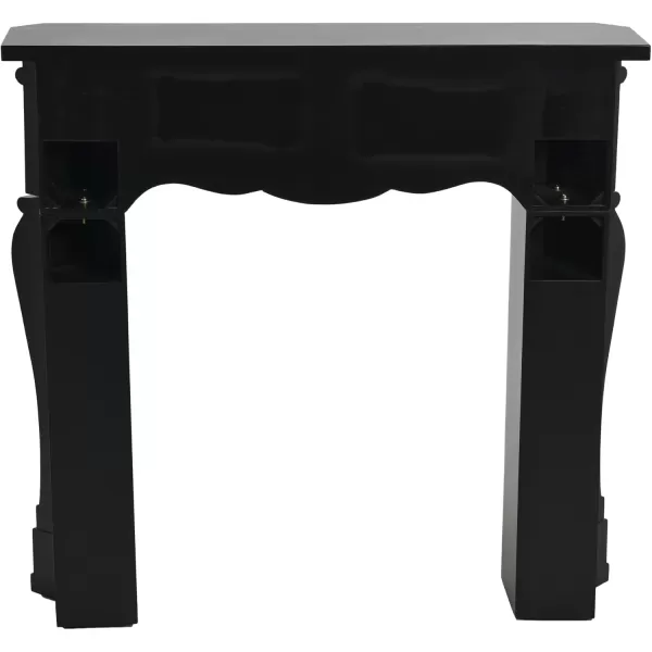 Creative CoOp Victorian Fireplace Mantel WhiteBlack