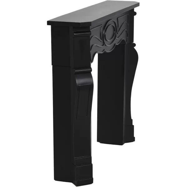Creative CoOp Victorian Fireplace Mantel WhiteBlack