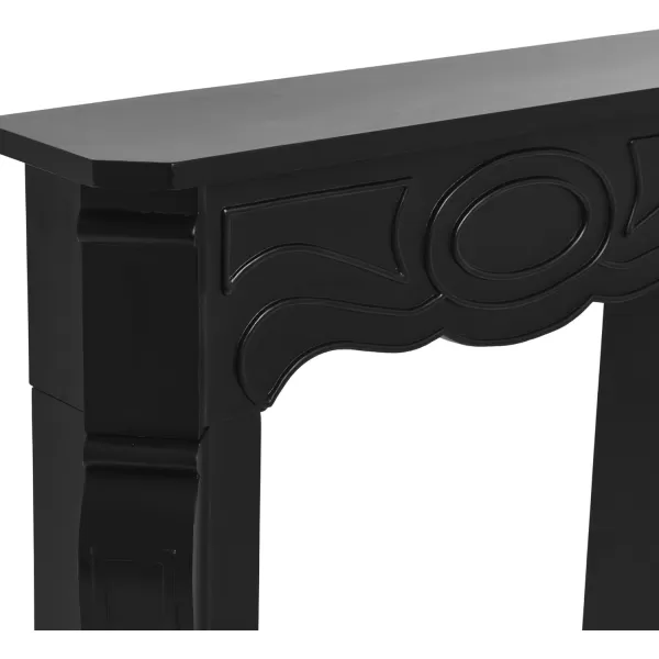 Creative CoOp Victorian Fireplace Mantel WhiteBlack