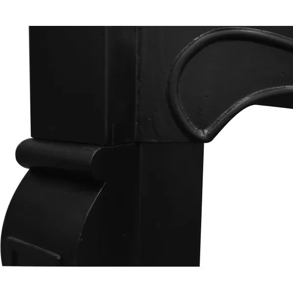 Creative CoOp Victorian Fireplace Mantel WhiteBlack