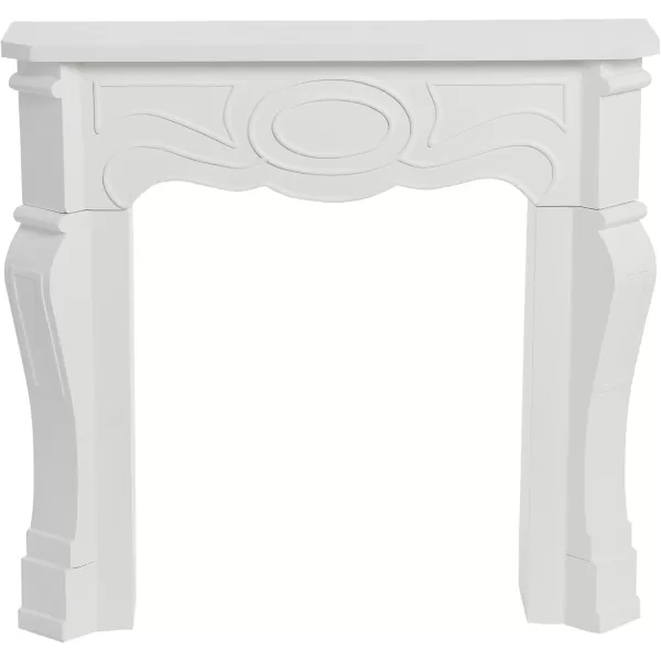 Creative CoOp Victorian Fireplace Mantel WhiteWhite