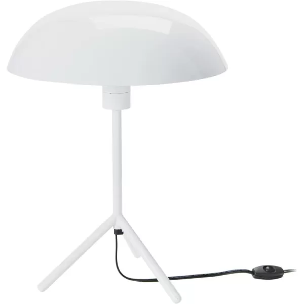 Creative CoOp EC0739 Modern Metal Tripod Blue Table LampWhite