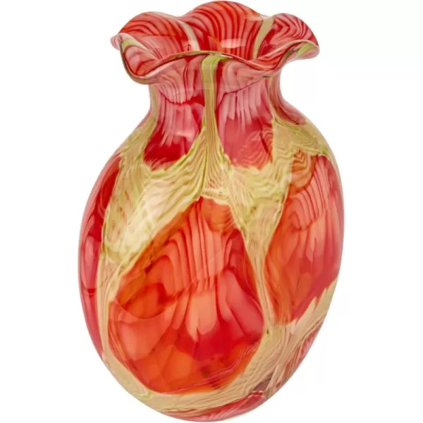 Creative CoOp Handmade Art Glass Vas Multicolor