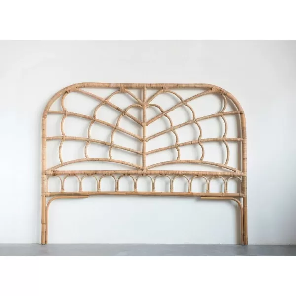 Creative CoOp King Rattan HeadboardNatural