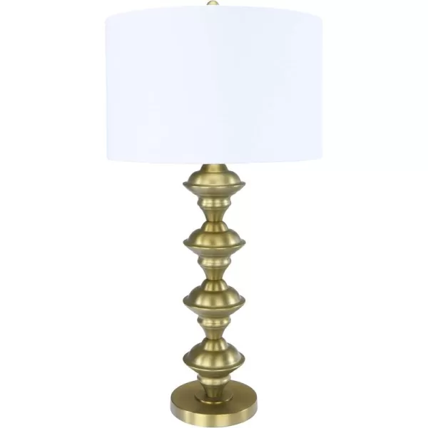 Creative CoOp Metal Candlestick Electroplating Finish Table Lamp GoldGold