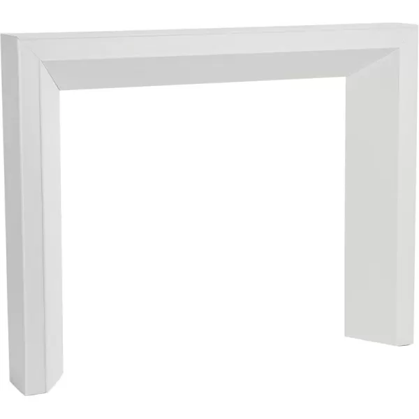 Creative CoOp Modern Fireplace Mantel WhiteWhite