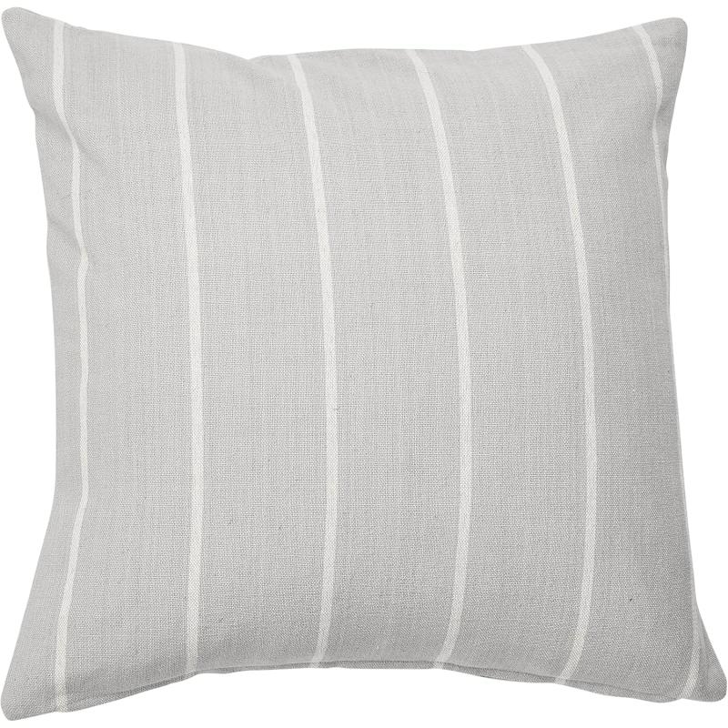 Creative CoOp 20quot Square Interwoven Striped Cotton Pillow Decorative Pillow 20quot x 20quot TerracottaGray