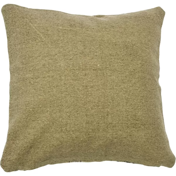 Creative CoOp 20quot Square Floral Fields Pillow Decorative Pillow 20quot x 20quot BlueBeige