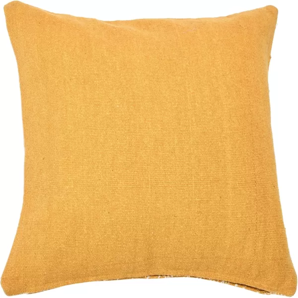 Creative CoOp 20quot Square Floral Fields Pillow Decorative Pillow 20quot x 20quot BlueYellow