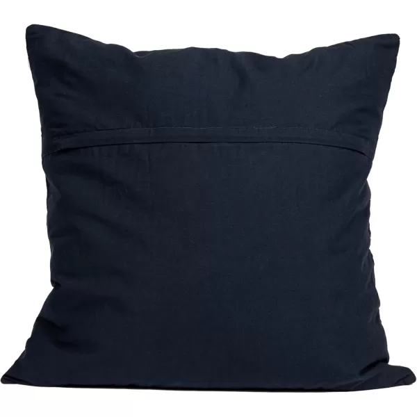 imageCreative CoOp 20quot Square Modern Geometric Quilted Pillow Decorative Pillow 20quot x 20quot BlueBlue