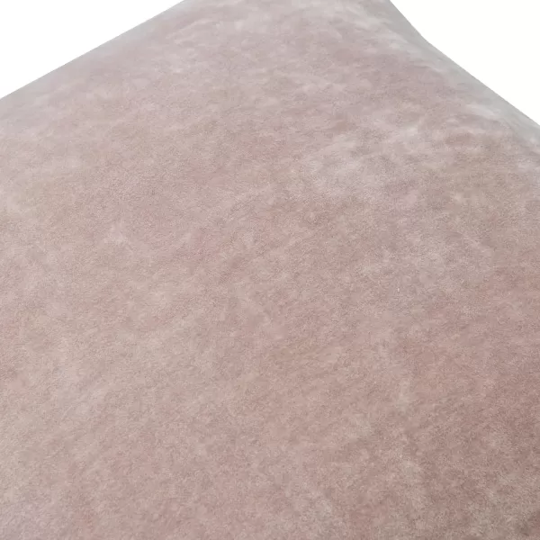 imageCreative CoOp 20quot Square Velvet Pillow CoverBlush