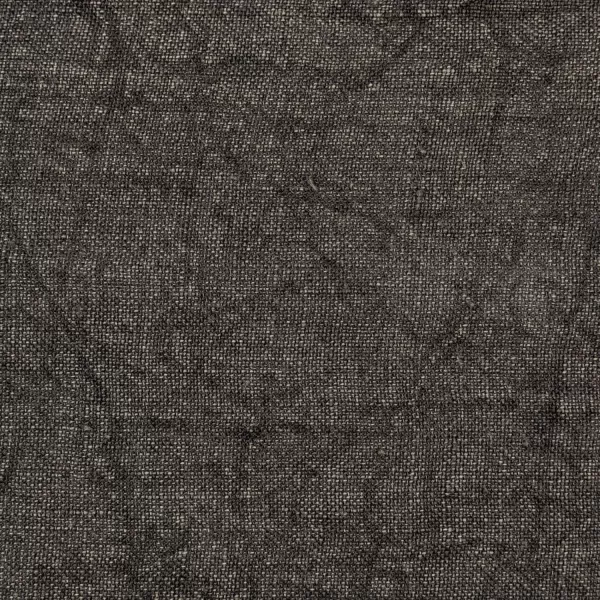 Creative CoOp 24 Inches Stonewashed Linen Lumbar Charcoal Pillow Gray