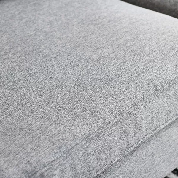 Creative CoOp Atley High Sided Sofas Vegan Cognac LeatherGrey