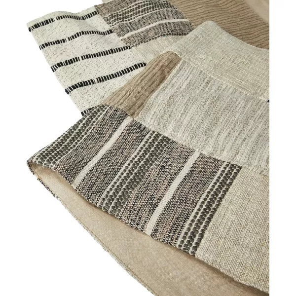 imageCreative CoOp Cotton Patchwork Design Multicolor Table Runner Multi