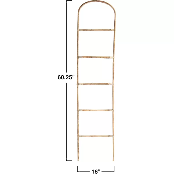 Creative CoOp Decorative Bamboo Blanket Ladder 6025quot Natural