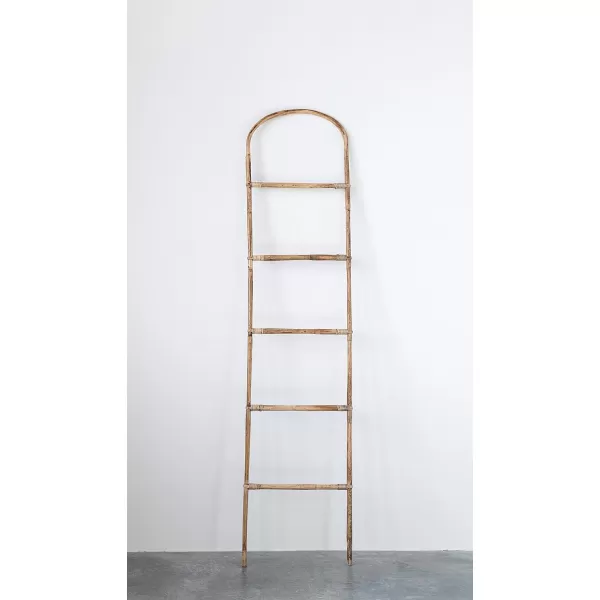 Creative CoOp Decorative Bamboo Blanket Ladder 6025quot Natural
