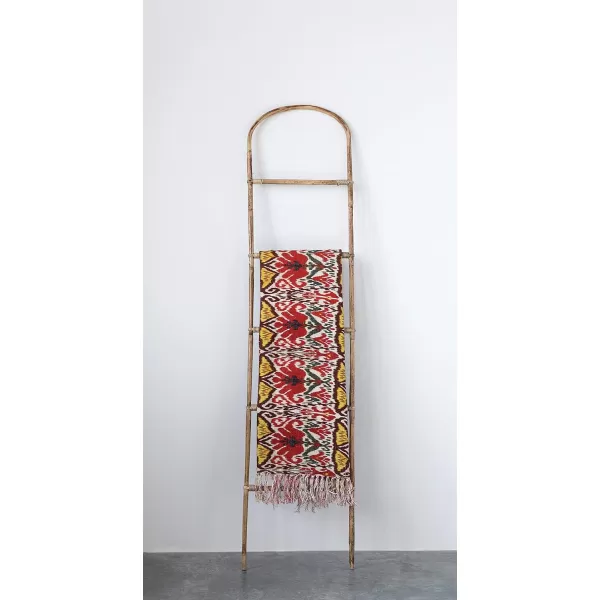 Creative CoOp Decorative Bamboo Blanket Ladder 6025quot Natural