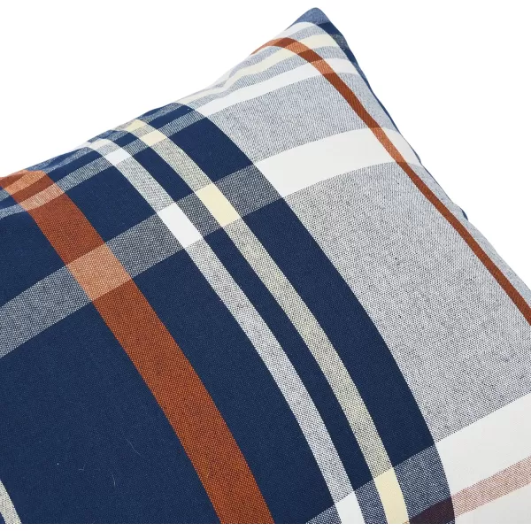 imageCreative CoOp Square Plaid Cotton Pillow Cover