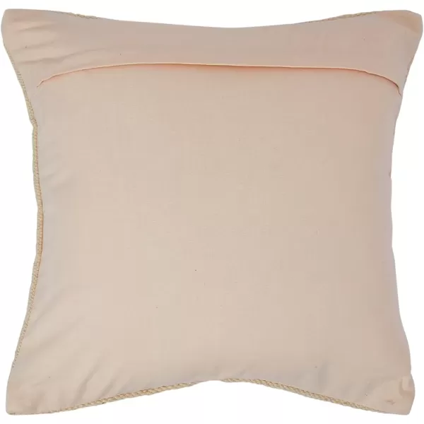 imageCreative CoOp Swiss Cross Cotton Wool Throw Pillow Brown and CreamCream and Black