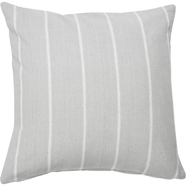 Creative CoOp 20quot Square Interwoven Striped Cotton Pillow Decorative Pillow 20quot x 20quot TerracottaGray