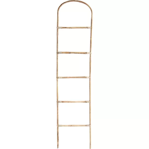 Creative CoOp Decorative Bamboo Blanket Ladder 6025quot Natural