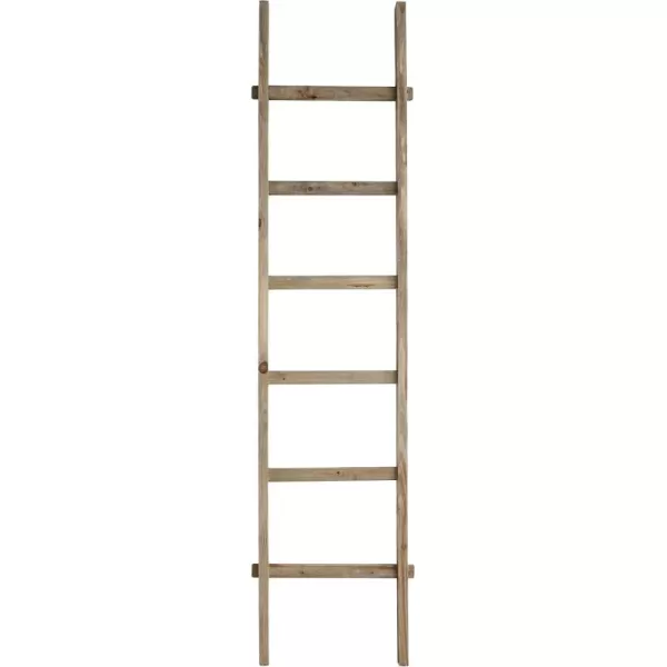 Creative CoOp Decorative Wood Ladder Misc Furniture CreamBrown