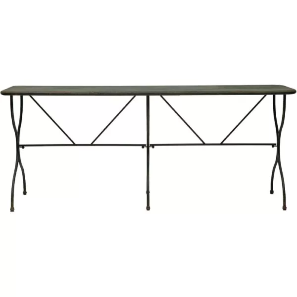 Creative CoOp Metal Green KD Table