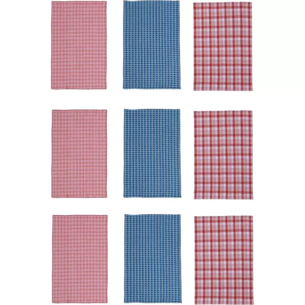 imageCreative CoOp Countryside Charm Cotton Tea Towel Set Multicolor Set of 3Tea Towels