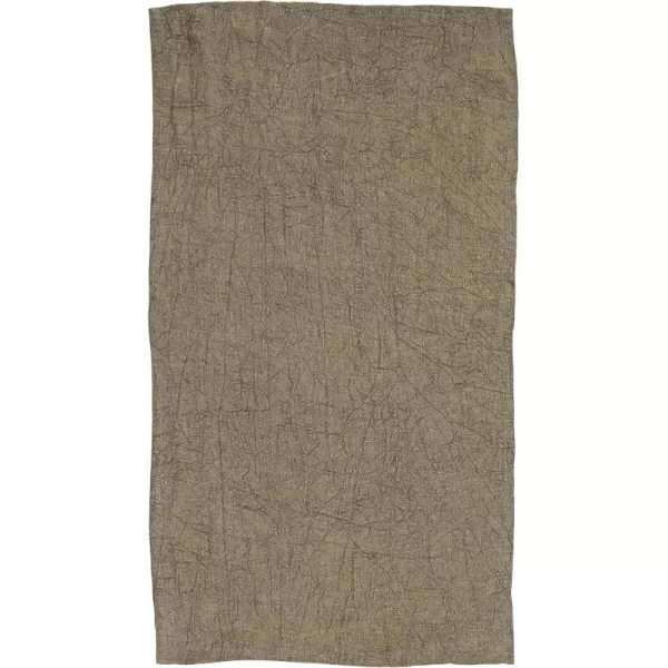 imageCreative CoOp Stonewashed Linen Decorative Dining and Kitchen Olive Tea Towel Green