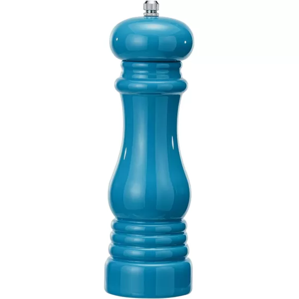 imageCreative CoOp Rubberwood Elegance Pepper Mill BlueBlue