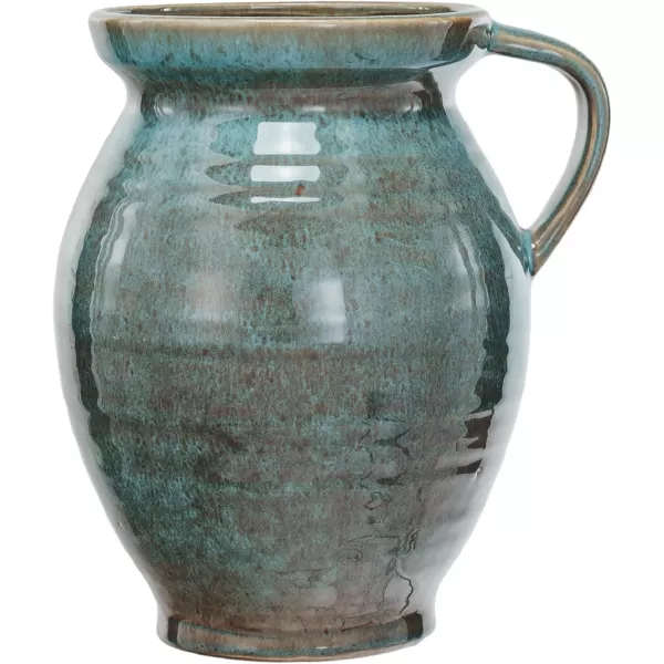 imageCreative CoOp 4 Quart Country Stoneware Jug Blue
